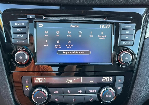 Nissan Qashqai cena 79900 przebieg: 92000, rok produkcji 2019 z Lipsko małe 781